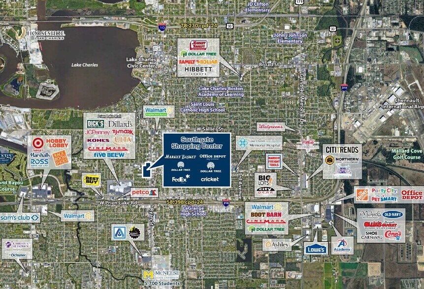 More Photos Of 2950 Ryan St, Lake Charles General Retail For Sale