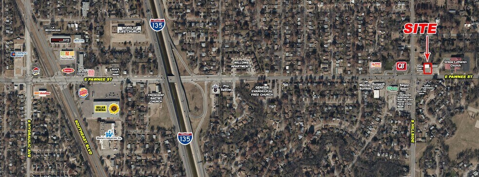 More Photos Of 3212 E Pawnee St, Wichita Storefront For Lease