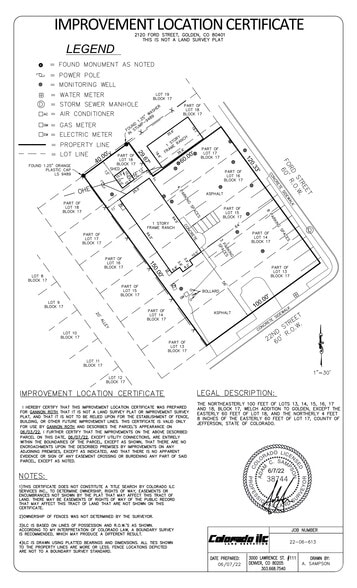 More Photos Of 2120 Ford St, Golden Storefront Retail Office For Sale
