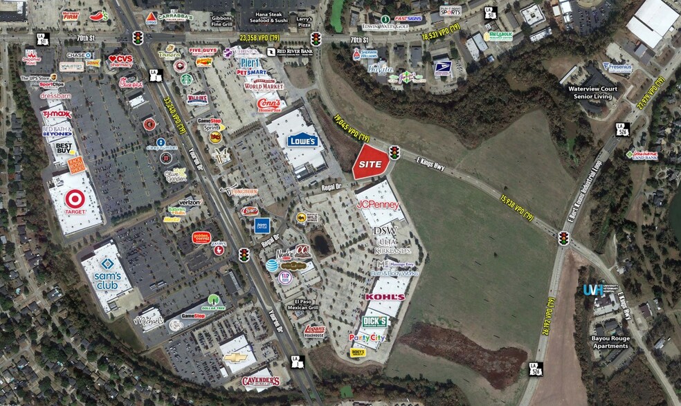 Primary Photo Of E Kings Hwy & Regal Dr, Shreveport Land For Sale