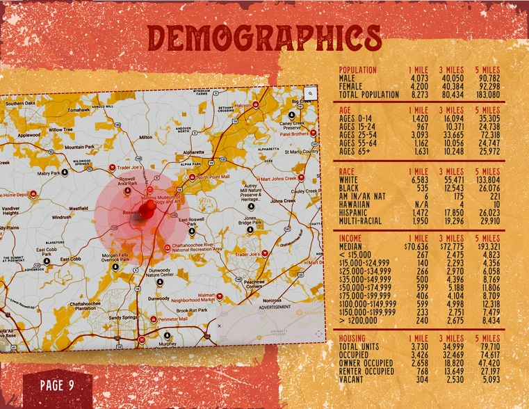 More Photos Of 34 Webb St, Roswell Restaurant For Lease