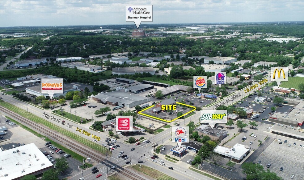 More Photos Of 1130 N McLean Blvd, Elgin Bank For Lease