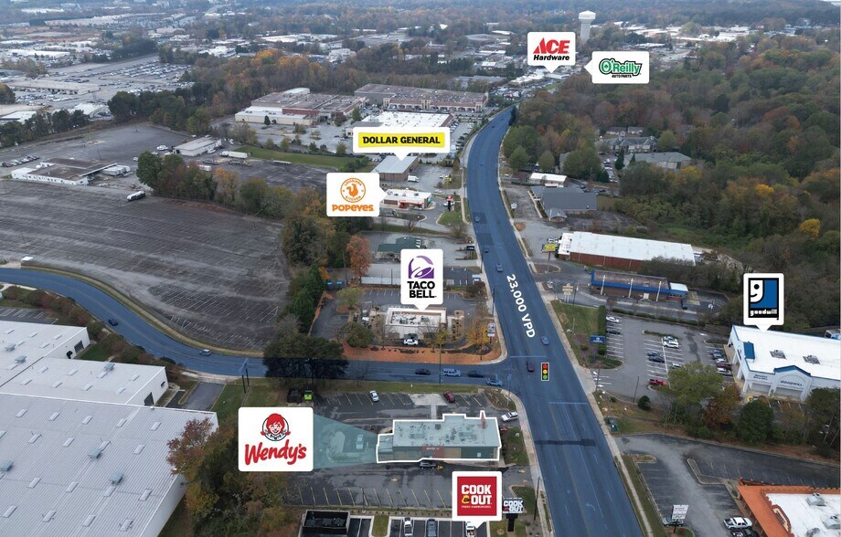 More Photos Of 4805 W Market St, Greensboro Fast Food For Sale