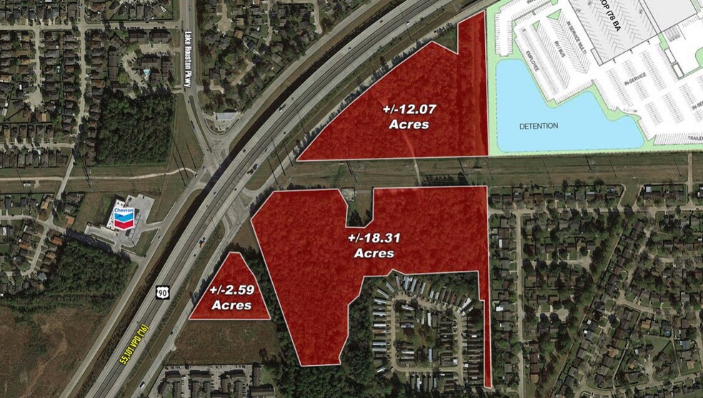 Primary Photo Of Highway 90 & S Lake Houston Pkwy, Houston Land For Sale
