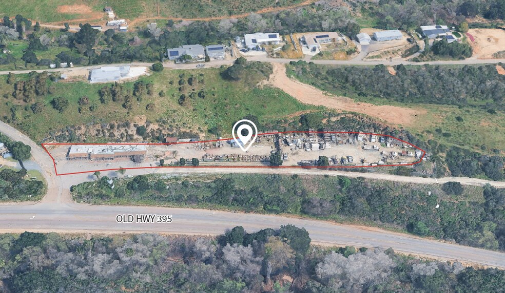 Primary Photo Of 31405 N Highway 395, Escondido Contractor Storage Yard For Lease