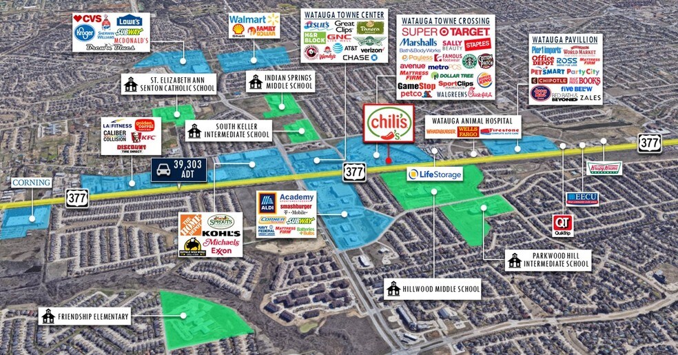 More Photos Of 8008 Denton Hwy, Watauga Restaurant For Sale