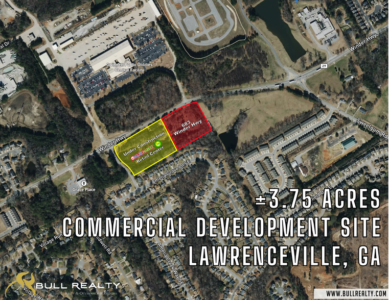 Primary Photo Of 683 Winder Hwy, Lawrenceville Land For Sale