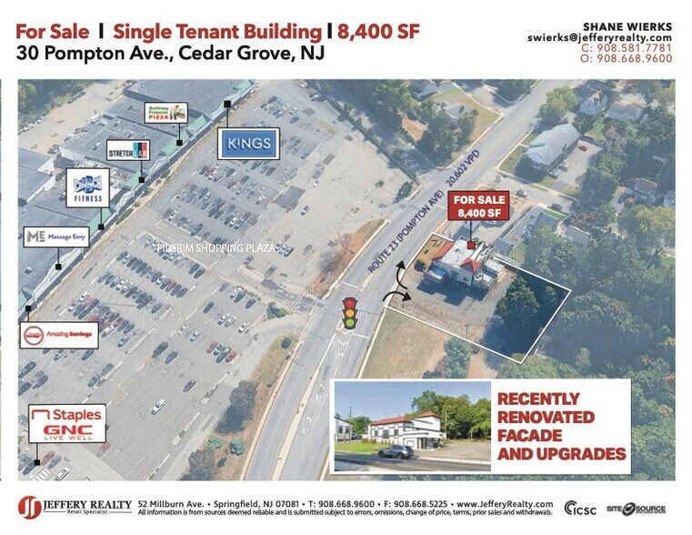 More Photos Of 30 Pompton Ave, Cedar Grove Restaurant For Sale