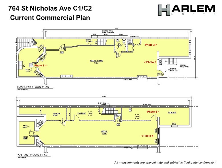 More Photos Of 764 Saint Nicholas Ave, New York Storefront Retail Office For Sale