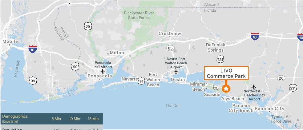 More Photos Of Palustris Road, Santa Rosa Beach Business Park For Lease