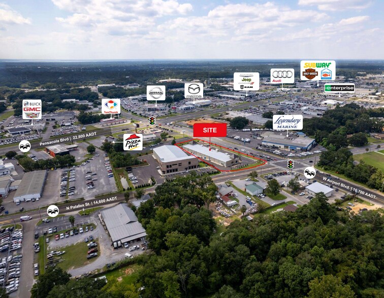 More Photos Of 85 W Airport Blvd, Pensacola Storefront Retail Office For Sale