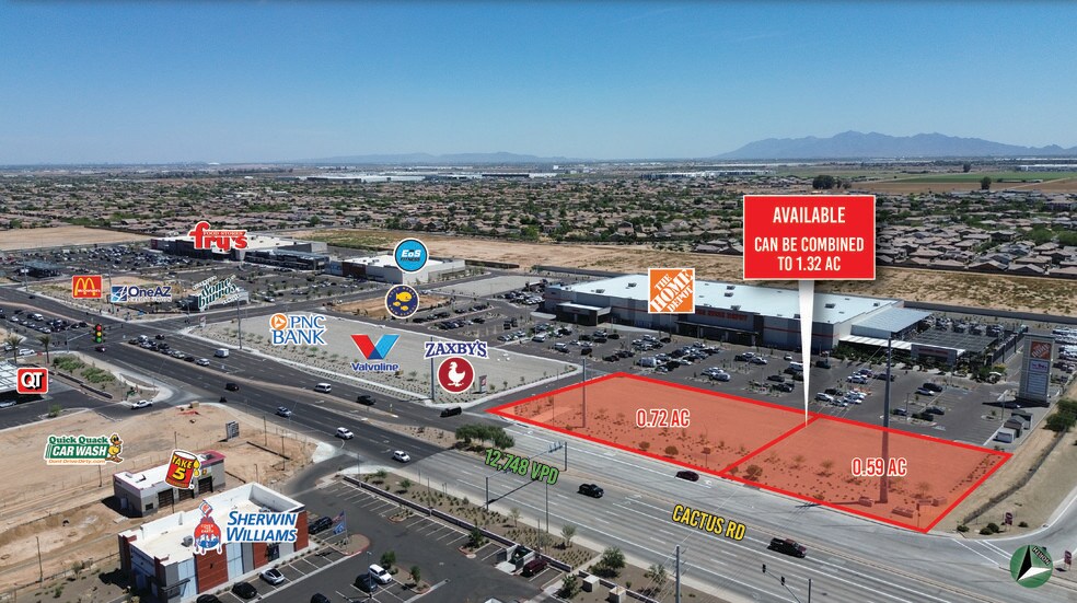 Primary Photo Of Cactus Rd, Surprise Land For Sale