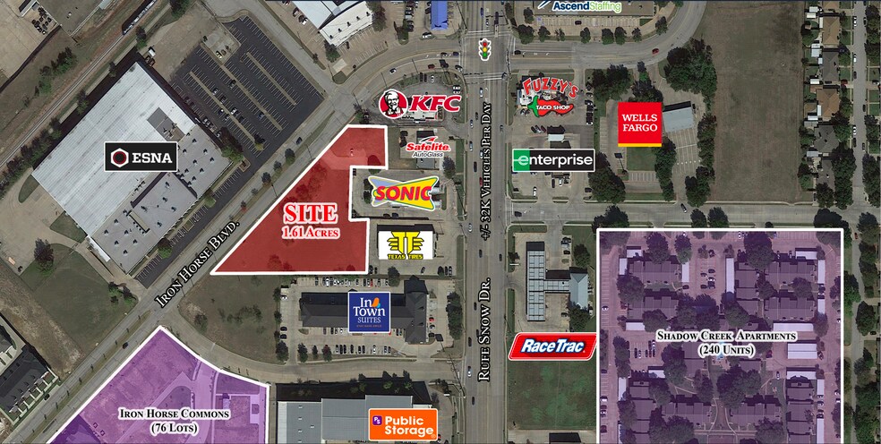 More Photos Of 6640 Iron Horse Blvd, North Richland Hills Land For Sale