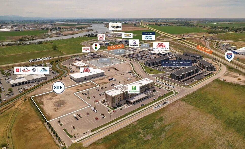 Primary Photo Of TBD W Sunnyside Rd & I-15, Idaho Falls Land For Sale