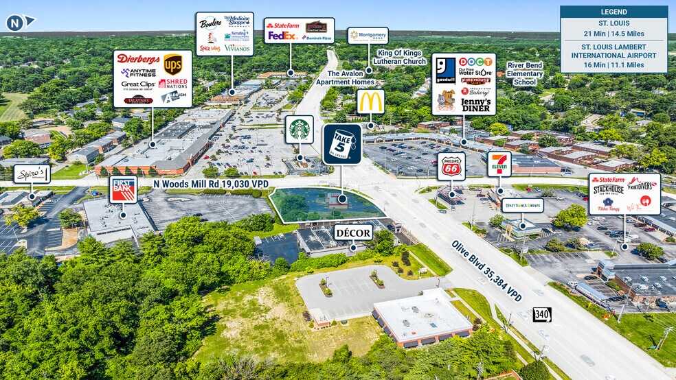 More Photos Of 13490 Olive Blvd, Chesterfield Service Station For Sale