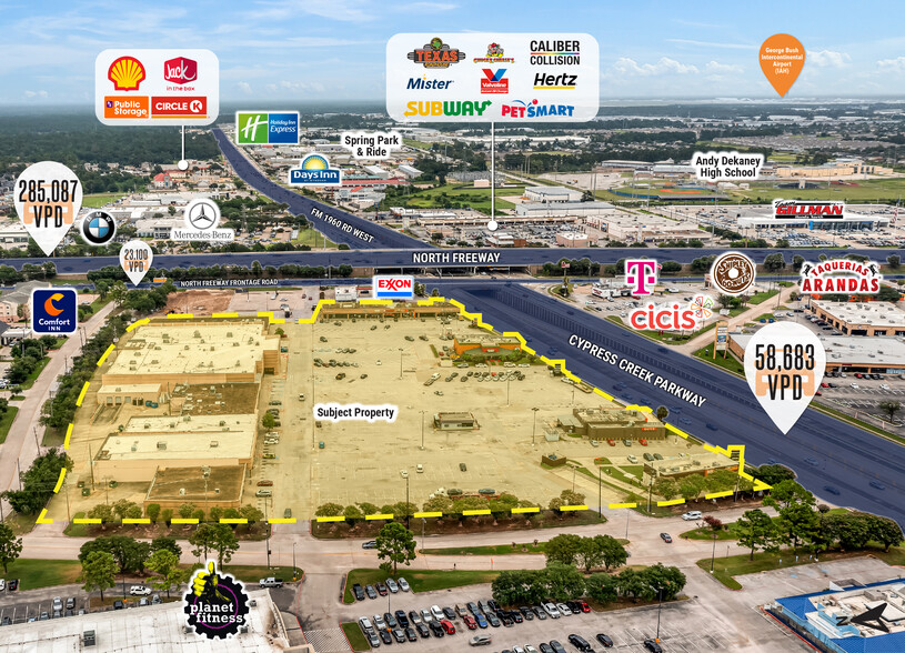 More Photos Of 60-110 Cypress Creek Pky, Houston Freestanding For Sale