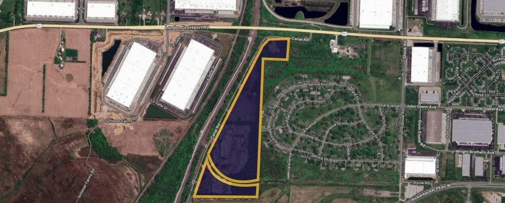 Primary Photo Of 6746-6872 Canal Rd, Lockbourne Land For Lease