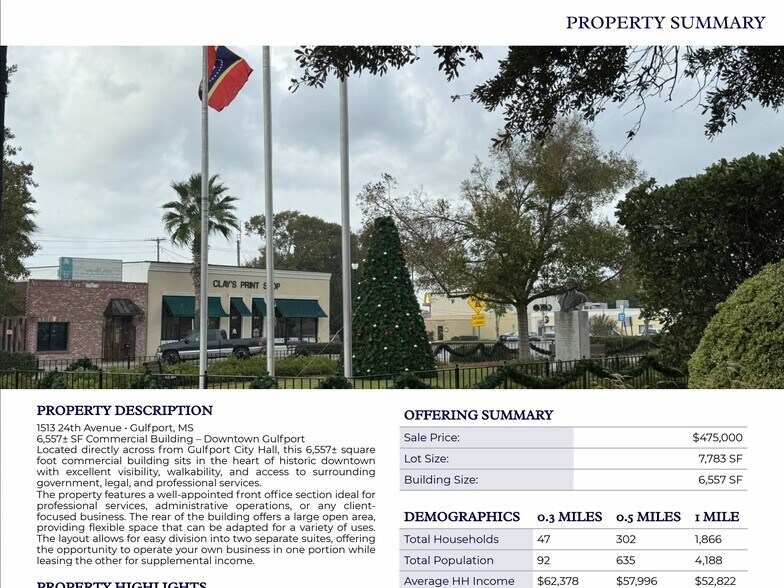 More Photos Of 1513 24th Ave, Gulfport Office For Sale