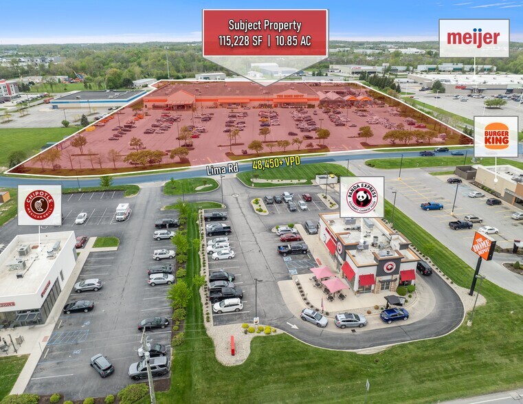 More Photos Of 6235 Lima Rd, Fort Wayne Freestanding For Sale