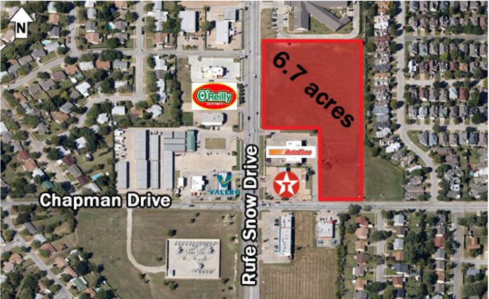 Primary Photo Of 6724 Rufe Snow Dr., North Richland Hills Land For Sale