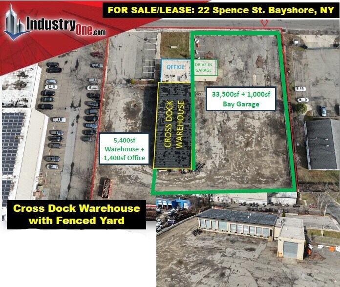Primary Photo Of 22 Spence St, Bay Shore Distribution For Lease