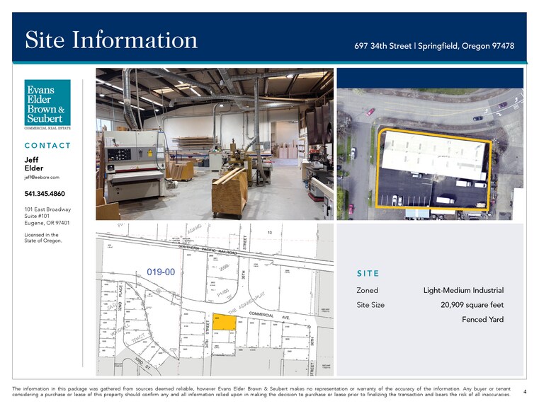 More Photos Of 697 34th St, Springfield Warehouse For Lease