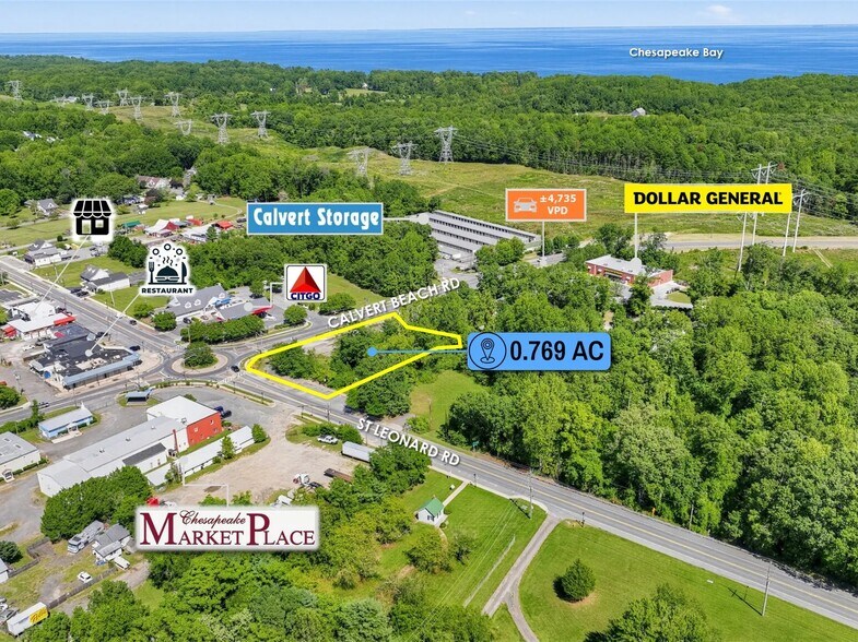More Photos Of 5010 Saint Leonard Rd, Saint Leonard Land For Sale
