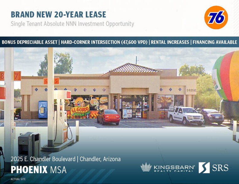Primary Photo Of 2025 E Chandler Blvd, Chandler Service Station For Sale