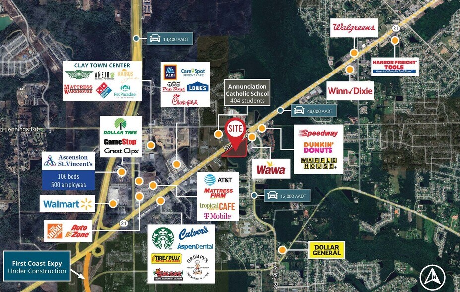 More Photos Of 1607 Blanding blvd, Middleburg Land For Lease