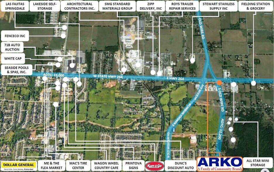 More Photos Of 1635 E Highway 264, Springdale Convenience Store For Sale