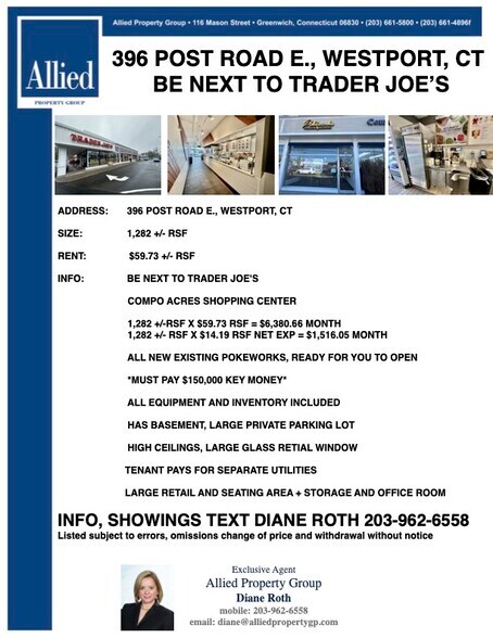 More Photos Of 370-400 Post Rd E, Westport General Retail For Lease