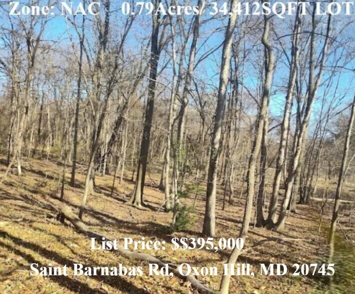 More Photos Of Saint Barnabas rd, Oxon Hill Land For Sale
