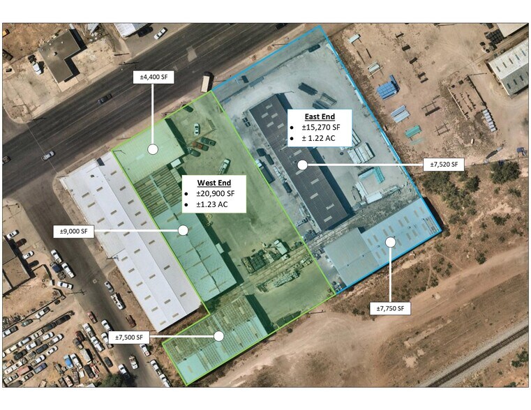 More Photos Of 714 E 2nd St, Odessa Flex For Lease