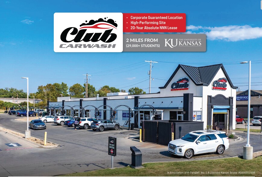 Primary Photo Of 1040 E 23rd St, Lawrence Carwash For Sale