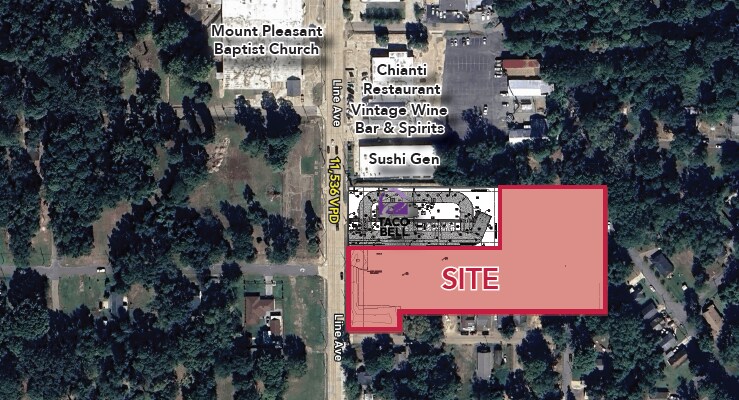 Primary Photo Of 6625 Line Ave, Shreveport Land For Sale