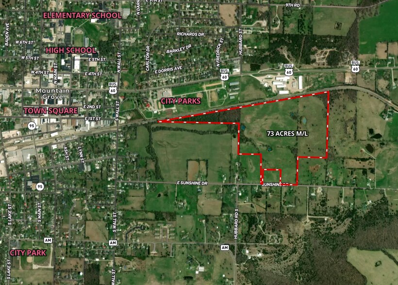 More Photos Of TBD Sunshine St, Mountain Grove Land For Sale
