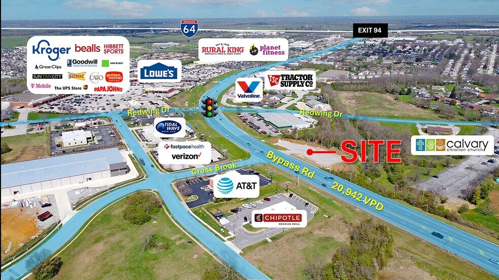 Primary Photo Of 1730 Bypass Rd, Winchester Land For Lease