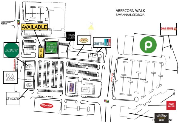 More Photos Of 5525 Abercorn St, Savannah General Retail For Lease