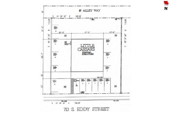 More Photos Of 712 S Eddy St, Pecos Fast Food For Lease