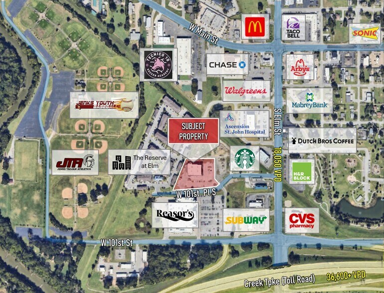 More Photos Of 679 W 101st Pl S, Jenks General Retail For Sale