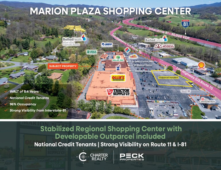 Primary Photo Of 1571-1587 N Main St, Marion General Retail For Sale