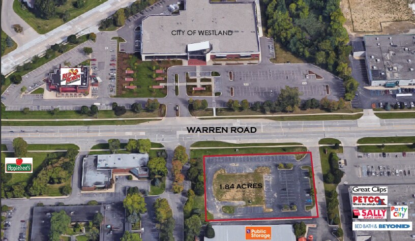 Primary Photo Of 36101 Warren Rd, Westland Land For Lease