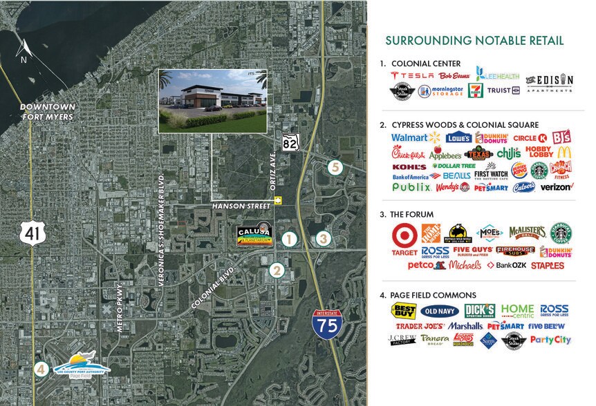 More Photos Of Ortiz Ave, Fort Myers Storefront Retail Office For Lease