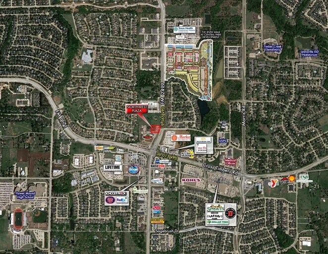 More Photos Of 3851 Long Prairie Rd, Flower Mound Storefront Retail Office For Sale