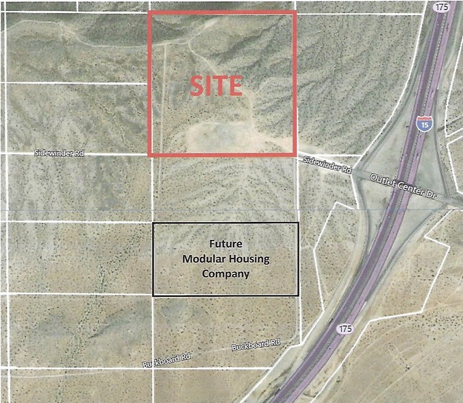 Primary Photo Of Sidewinder Rd @ West of Interstate 15, Barstow Land For Sale