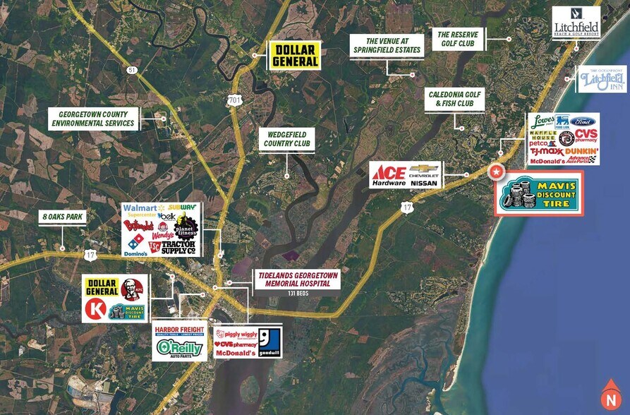 More Photos Of 40 Causeway Rd, Pawleys Island Auto Repair For Sale