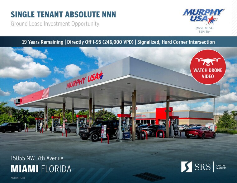 Primary Photo Of 15055 NW 7th Ave, Miami Convenience Store For Sale