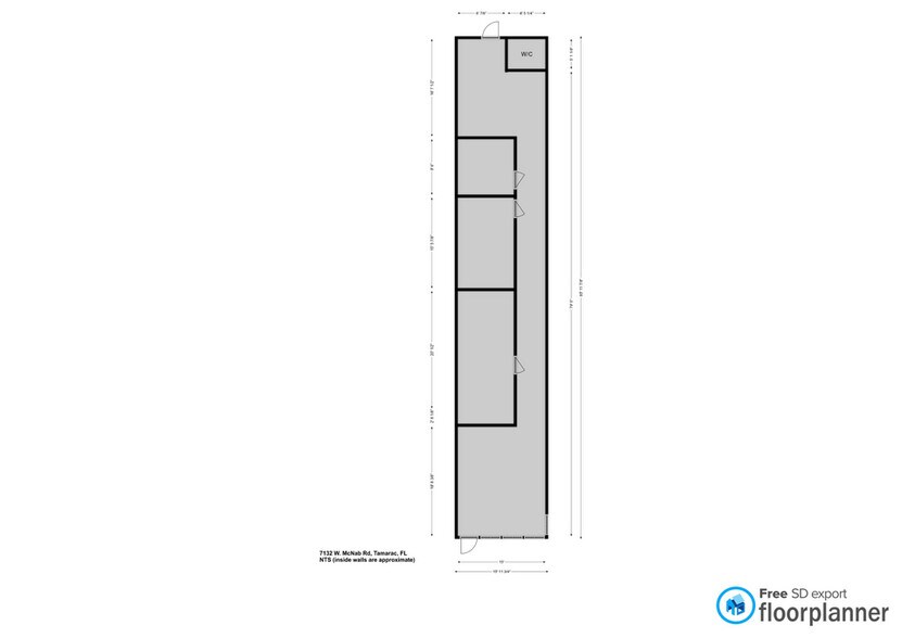 More Photos Of 7108-7162 W McNab Rd, Tamarac General Retail For Sale