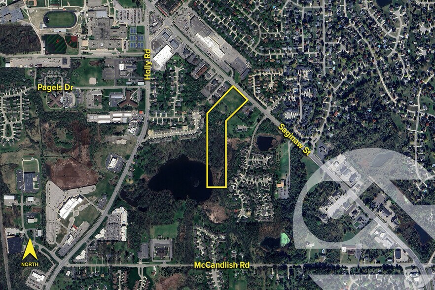 Primary Photo Of 7576 S Saginaw Rd, Grand Blanc Land For Sale