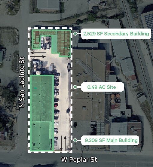More Photos Of 1547 W Poplar St, San Antonio Warehouse For Sale